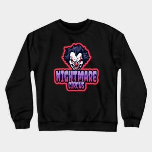 Nightmare Circus Killer Clown Crewneck Sweatshirt